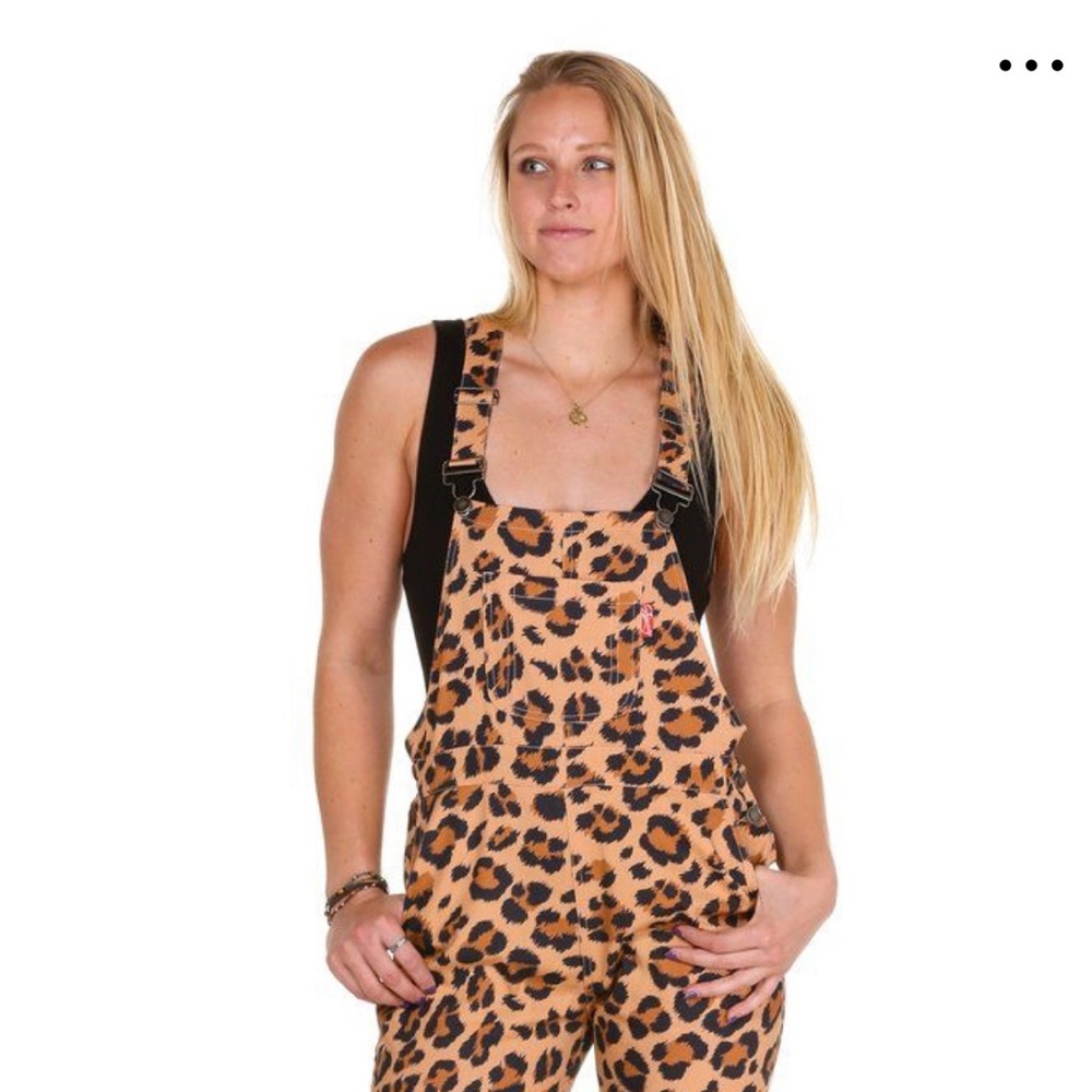 Leopard Print Jumpsuit/Overalls